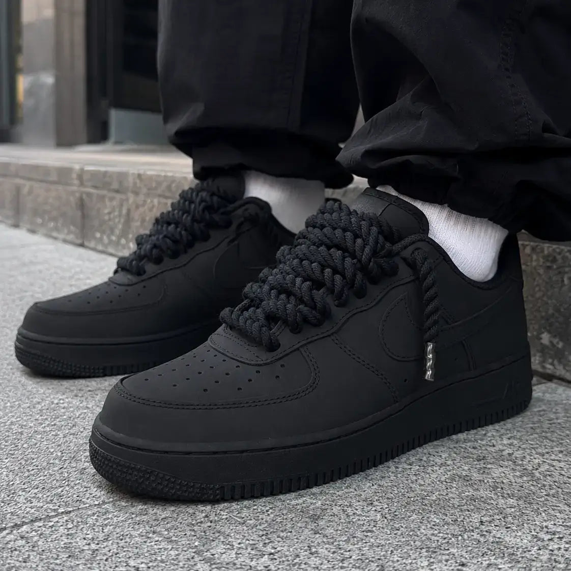 Triple Black Custom AF1