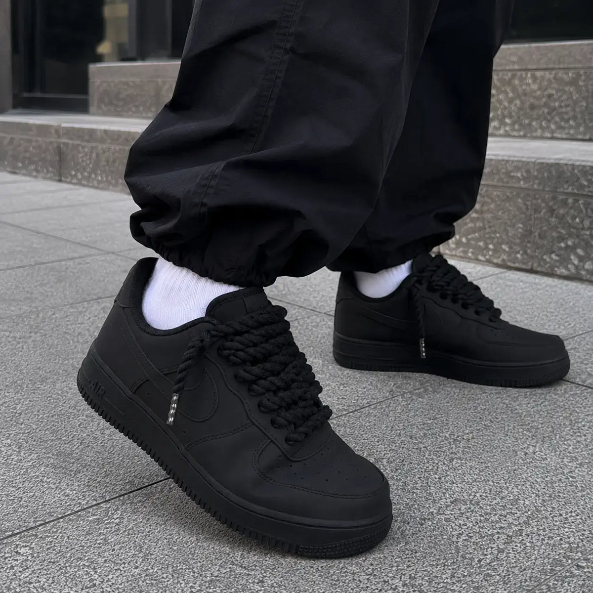 Triple Black Custom AF1